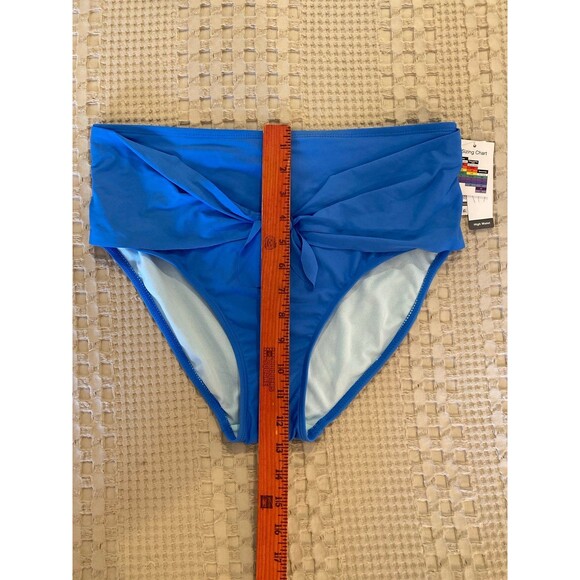 NEW Time and Tru Bikini  Bottoms Size Medium 8-10  High Waist (top available) - Picture 3 of 9